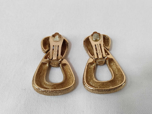 Dior Volume Triangle Earrings 34.1g