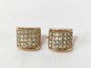 Dior Square Earrings with Stones, 7.4g