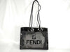 FENDI Mesh Tote Bag Black Tote Bag