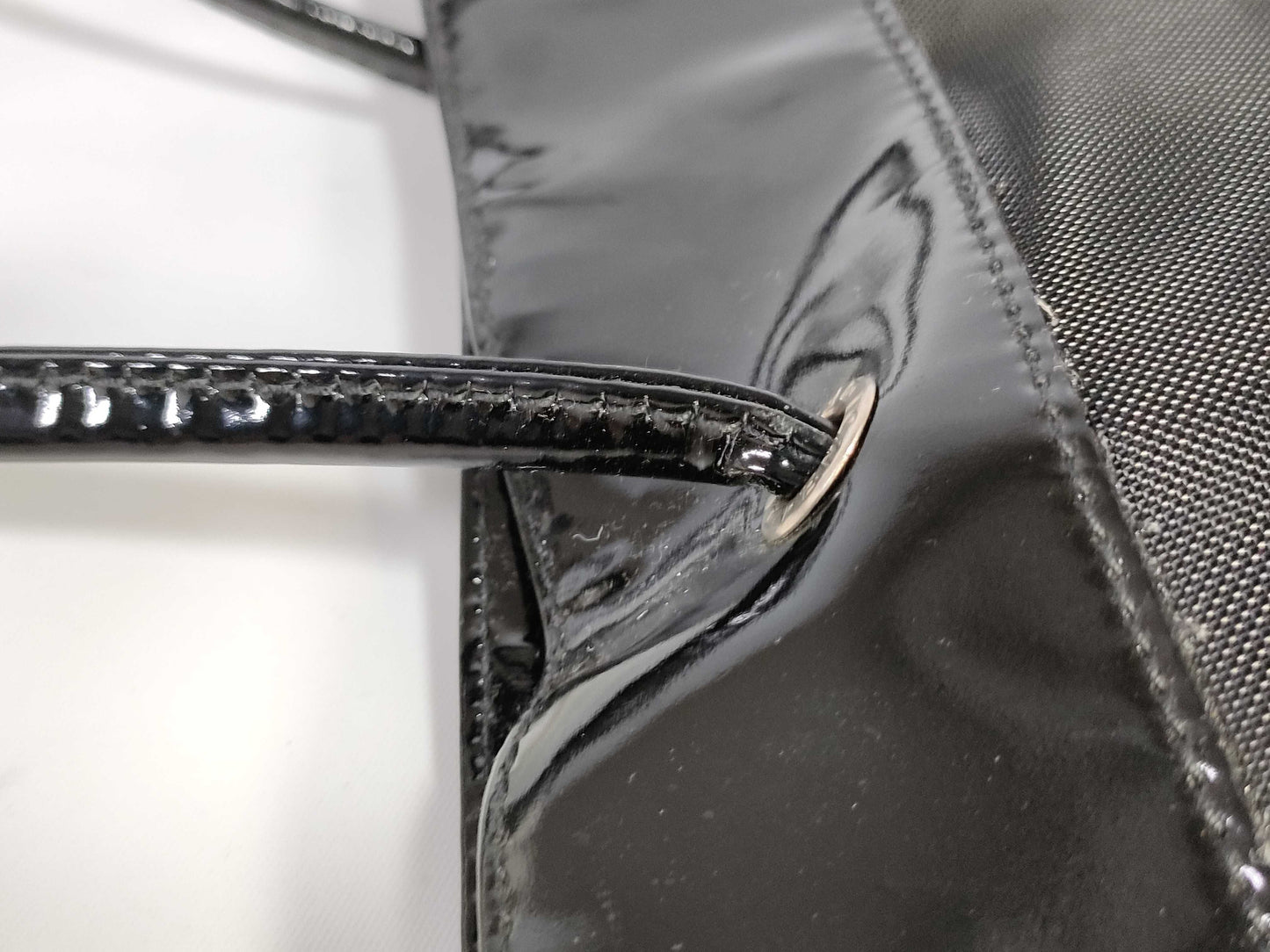 FENDI Mesh Tote Bag Black Tote Bag