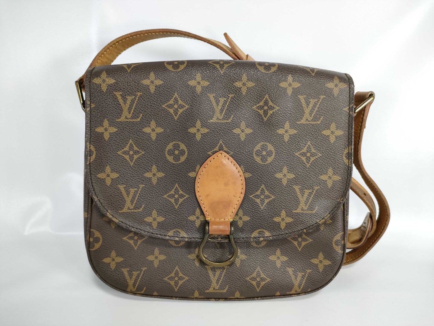 LOUIS VUITTON Monogram Saint-Cloud Shoulder Bag