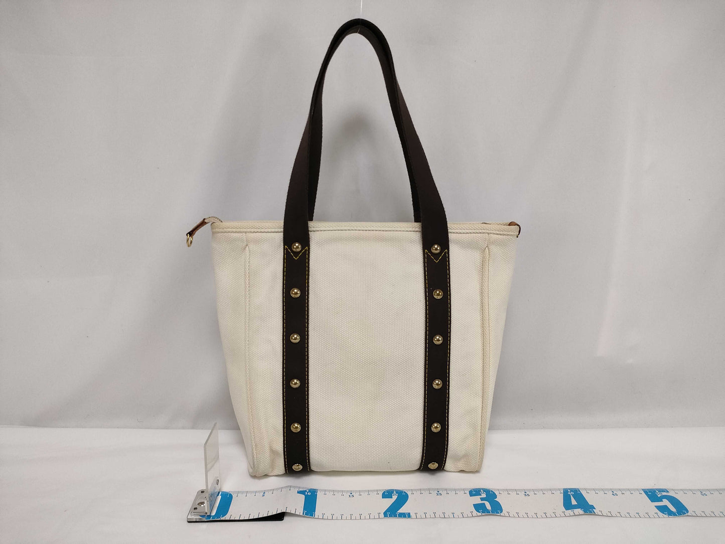 LOUIS VUITTON Cabas MM Ecru Tote Bag