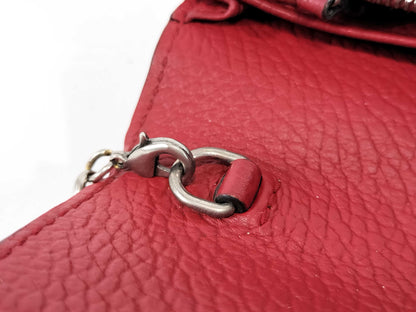 GUCCI Dionysus Shoulder Bag Leather 401231 Red Shoulder Bag