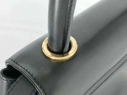 Salvatore Ferragamo Calf Leather Shoulder Handbag