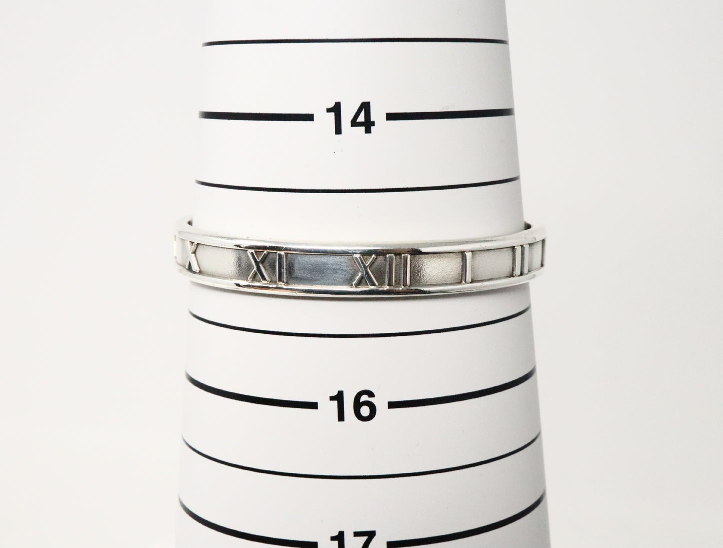 Tiffany & Co. Atlas Bangle, 925, 21.0g