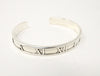 Tiffany & Co. Atlas Bangle, 925, 21.0g