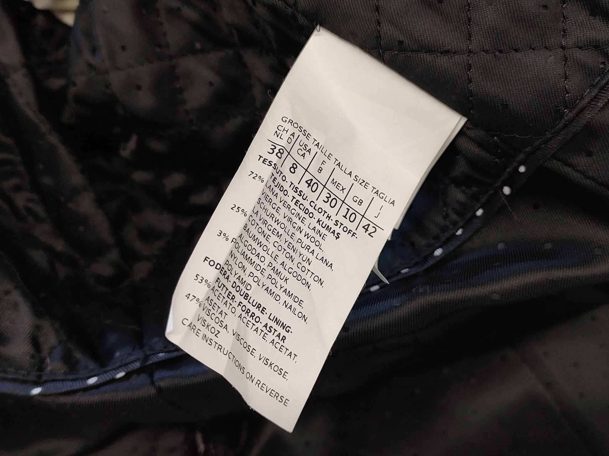 MaxMara Max Mara Tweed Coat Fur Size 42 Coat