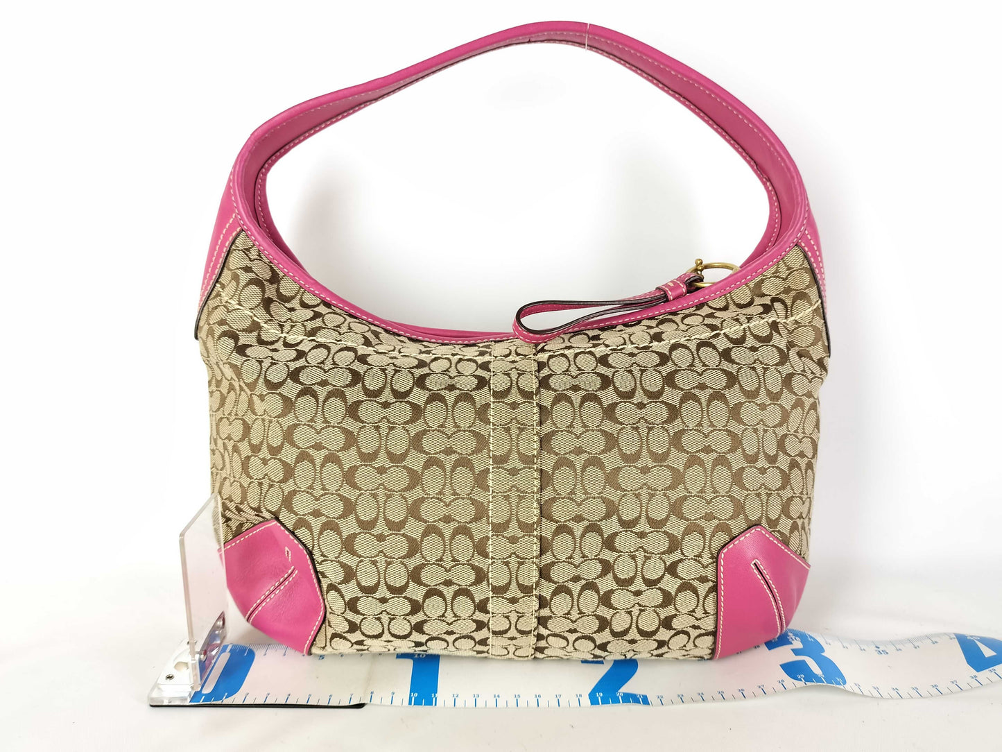 COACH Signature Hobo Bag One-Shoulder Shoulder Bag