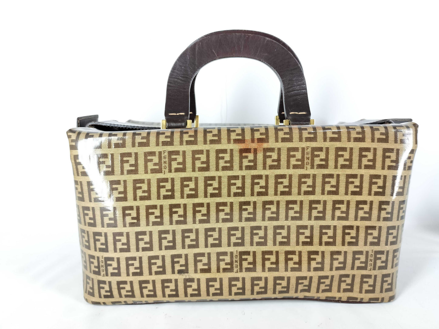 FENDI Zucca pattern Fendi Zucchino vanity bag handbag vanity bag