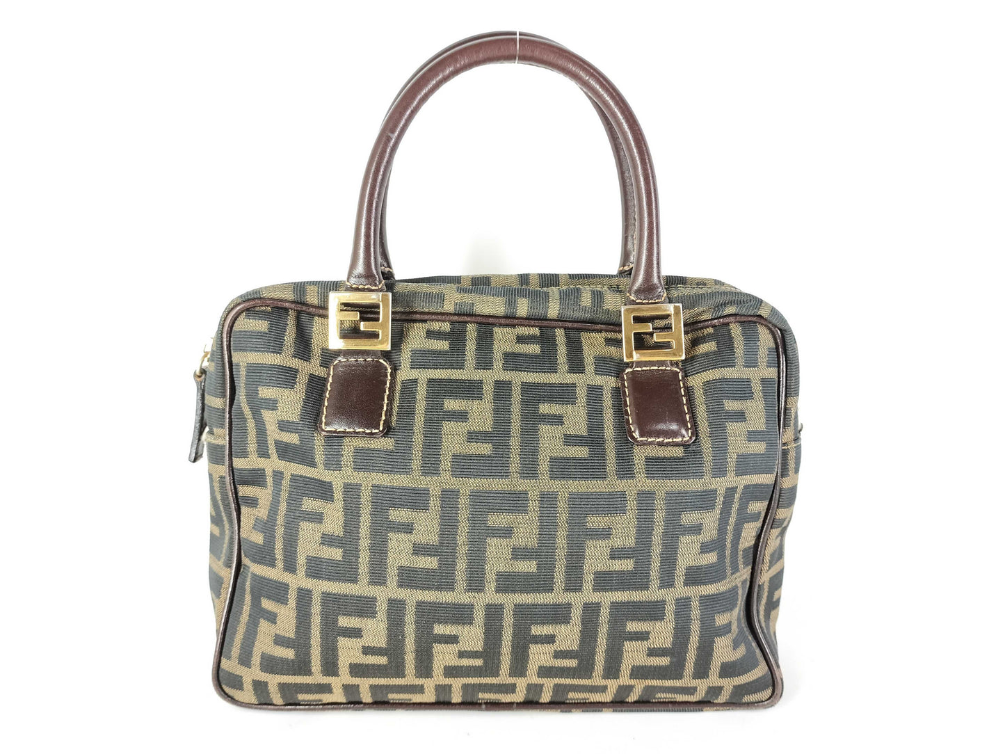 FENDI Zucca pattern Fendi Zucca handbag 2-way shoulder bag