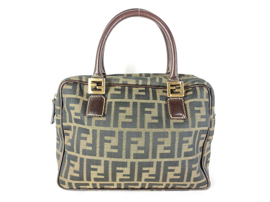 FENDI Zucca pattern Fendi Zucca handbag 2-way shoulder bag