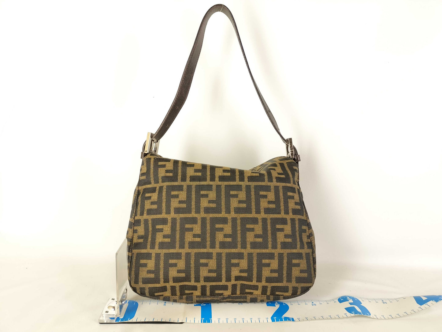 FENDI Zucca Mamma Bucket Shoulder Bag