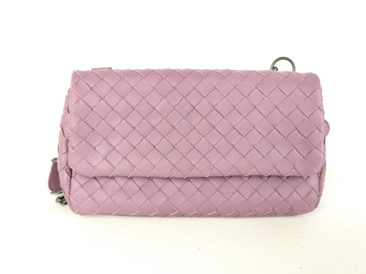 BOTTEGA VENETA Intrecciato Chain Shoulder Bag