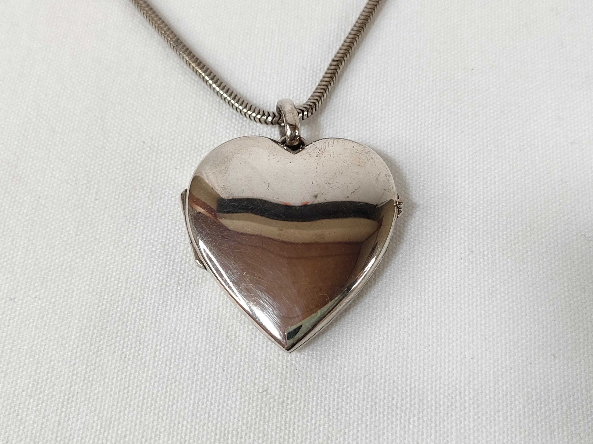 Tiffany & Co. Heart Locket Pendant 925 33.1g Necklace