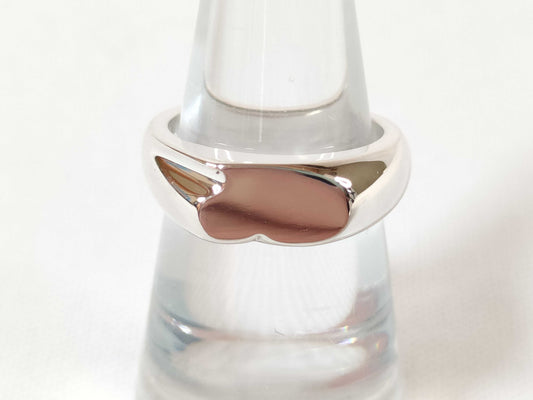 Tiffany & Co. Full Heart Signet Ring, 925, 57g