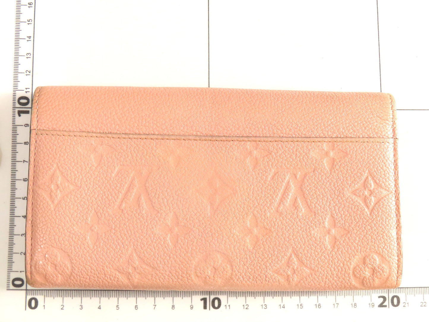 LOUIS VUITTON Louis Vuitton Portefeuille Sarah Monogram Pink Long Wallet M64082 Wallet