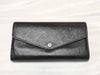 LOUIS VUITTON Epi Portefeuille Sarah Black Long Wallet M64322 Wallet