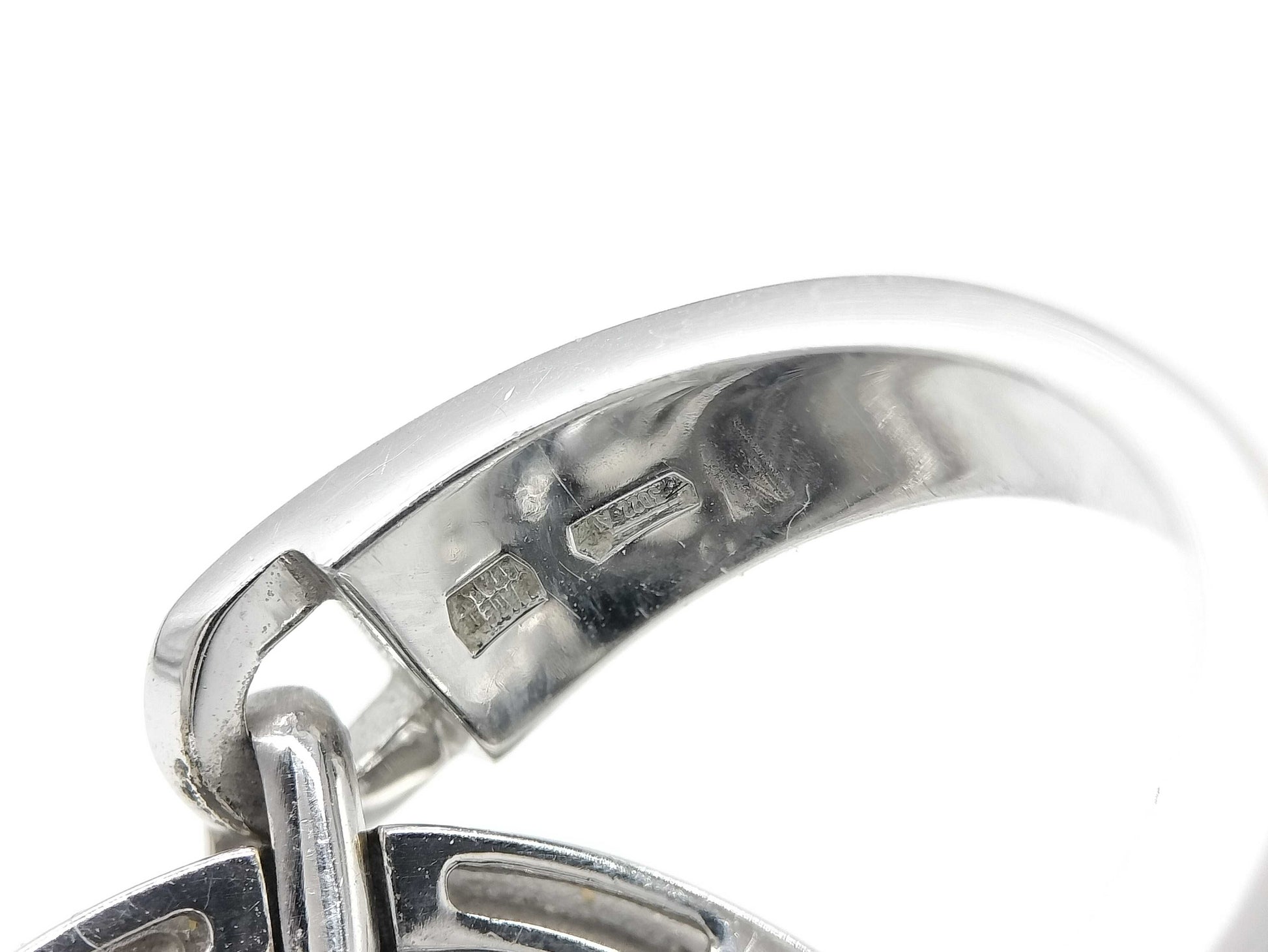 BVLGARI Astrale Cerchi Ceramic 750 10.2g Ring 