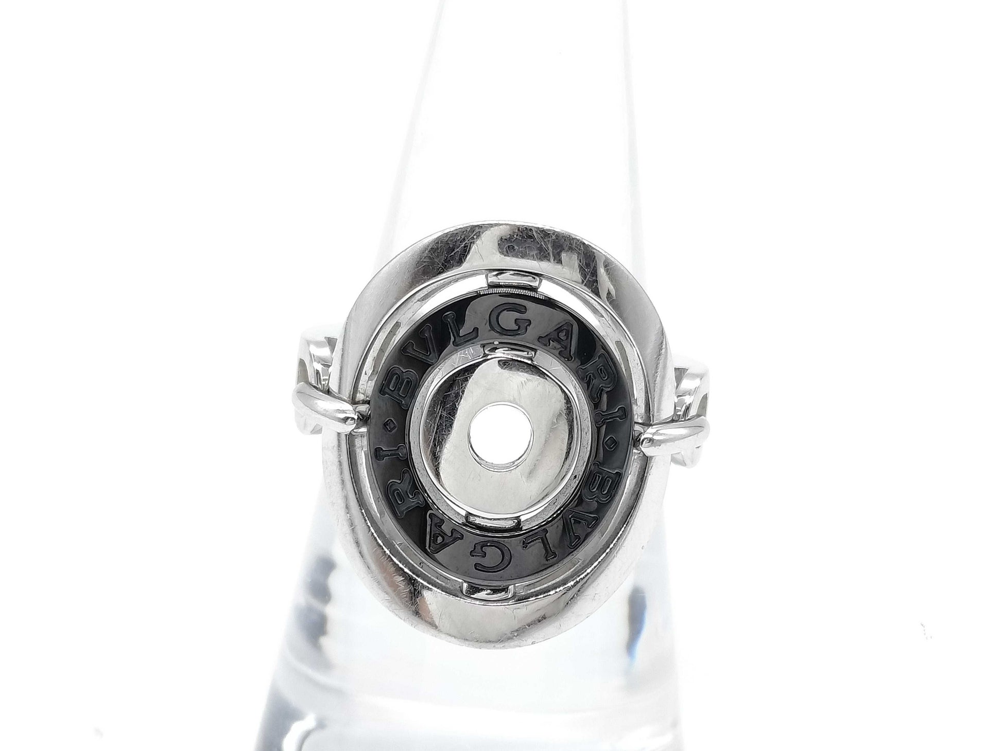 BVLGARI Astrale Cerchi Ceramic 750 10.2g Ring 