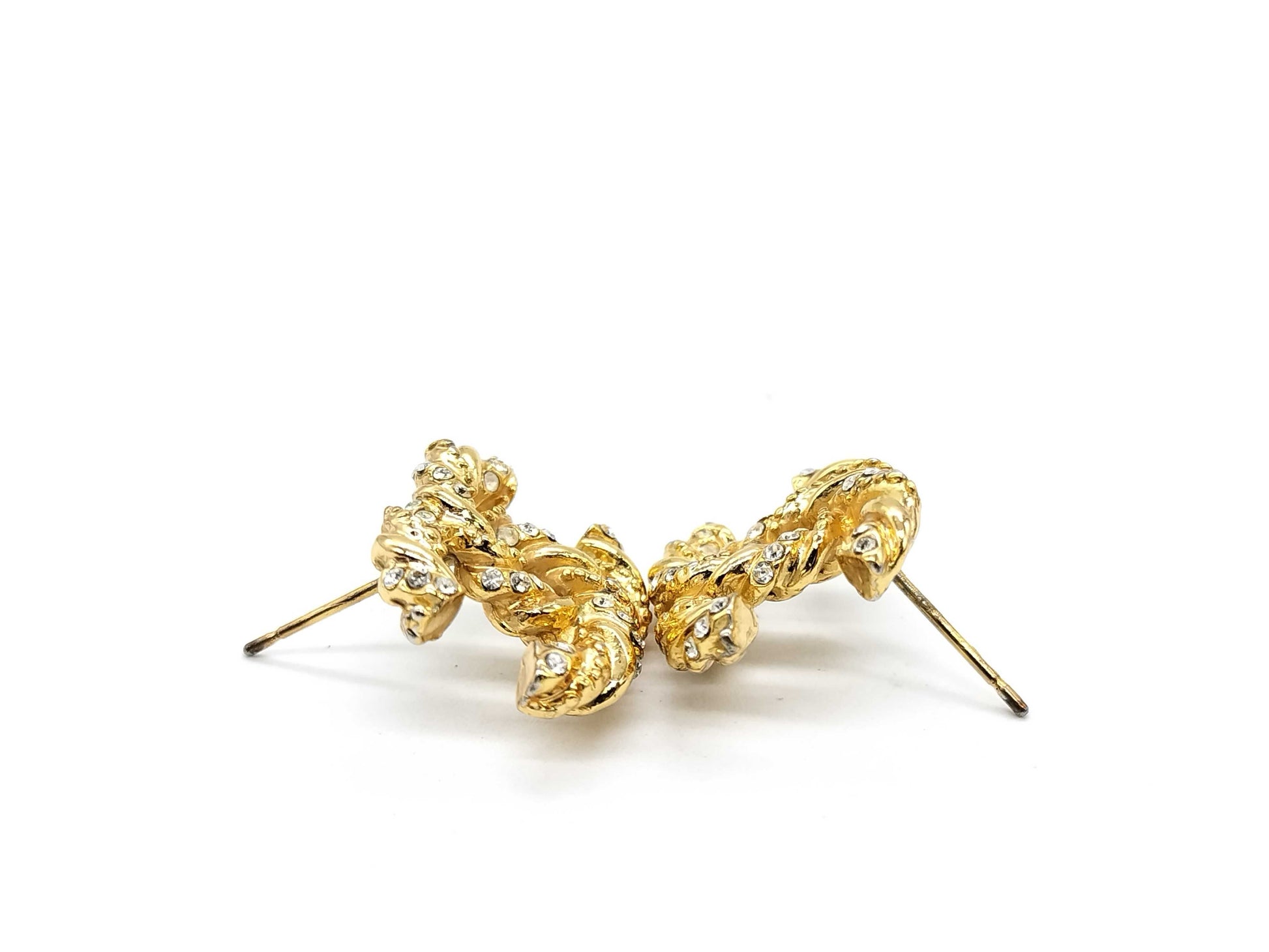 CHANEL Coco Mark CHANEL Coco Mark Rhinestone Earrings