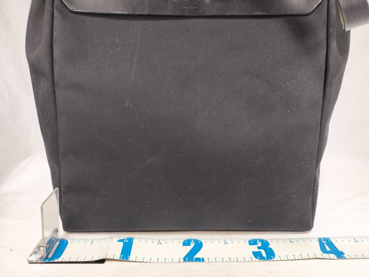 HERMES Air Bag HERMES Hermes Air Bag MM Canvas Leather Shoulder Bag □G Stamped Shoulder Bag