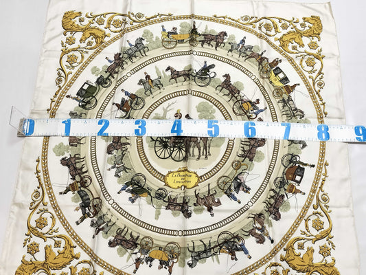 HERMES Carre HERMES Carre 70 Scarf Silk Scarf