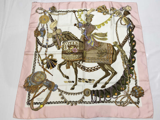 HERMES Carre HERMES Carre 90 Scarf Silk Scarf