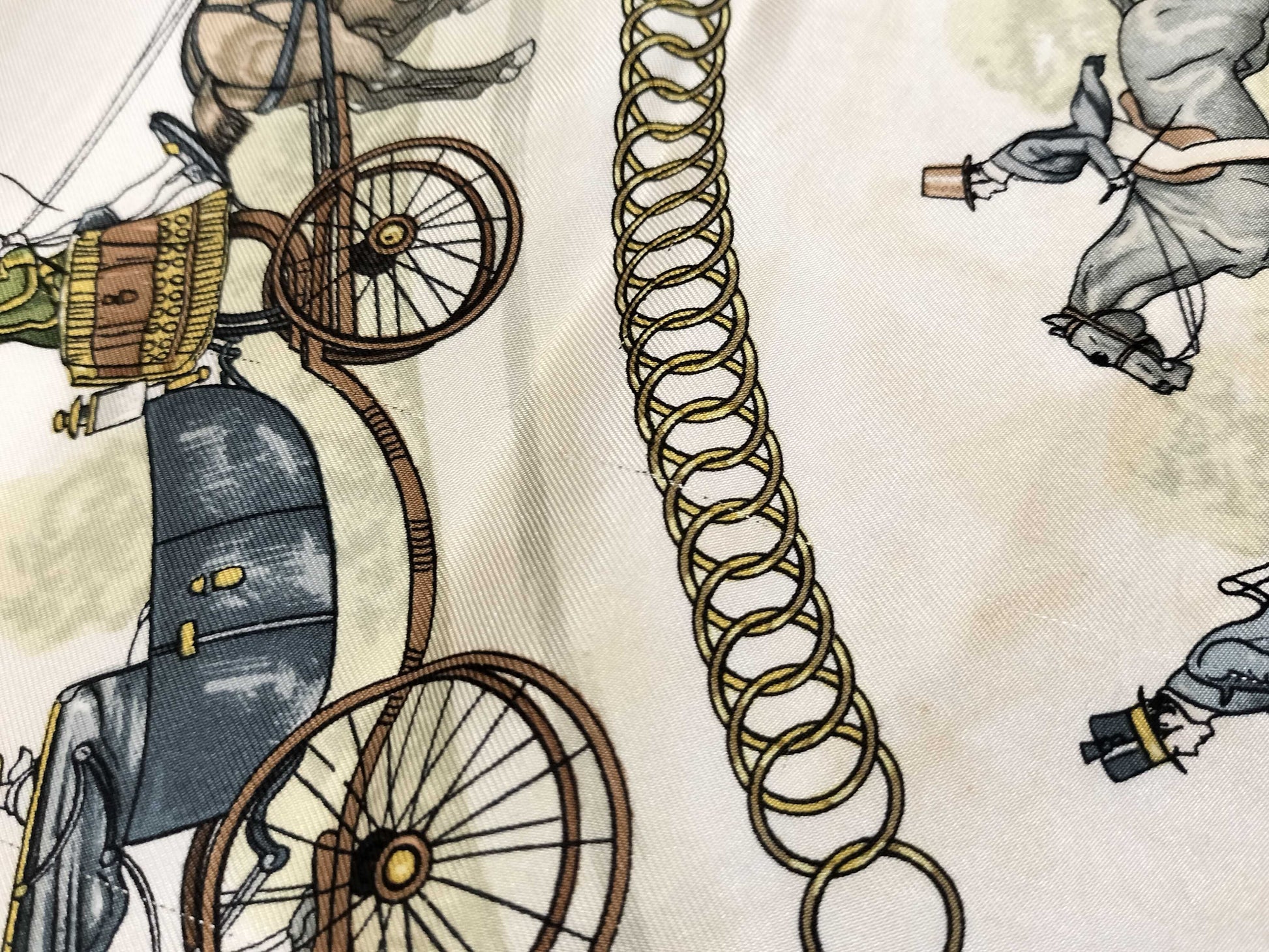 HERMES Carre HERMES Carre 90 Scarf Silk Scarf