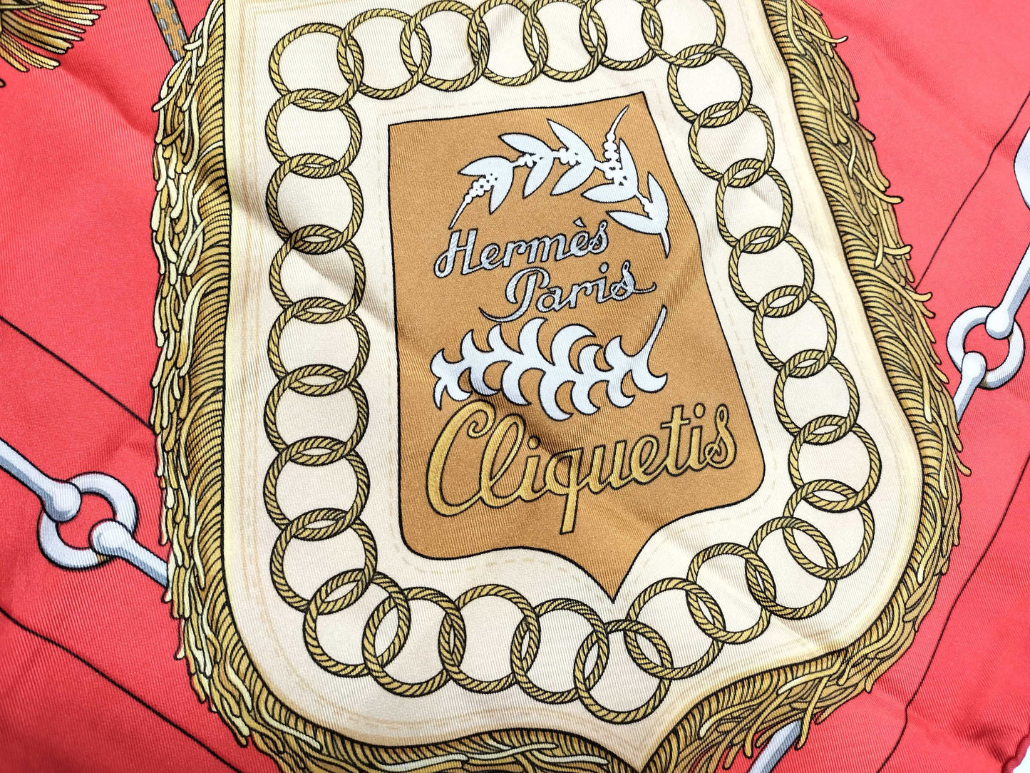 HERMES Carre HERMES Carre 90 Scarf Silk Scarf