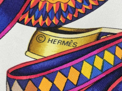 HERMES Carre HERMES Carre 90 Scarf Silk Scarf