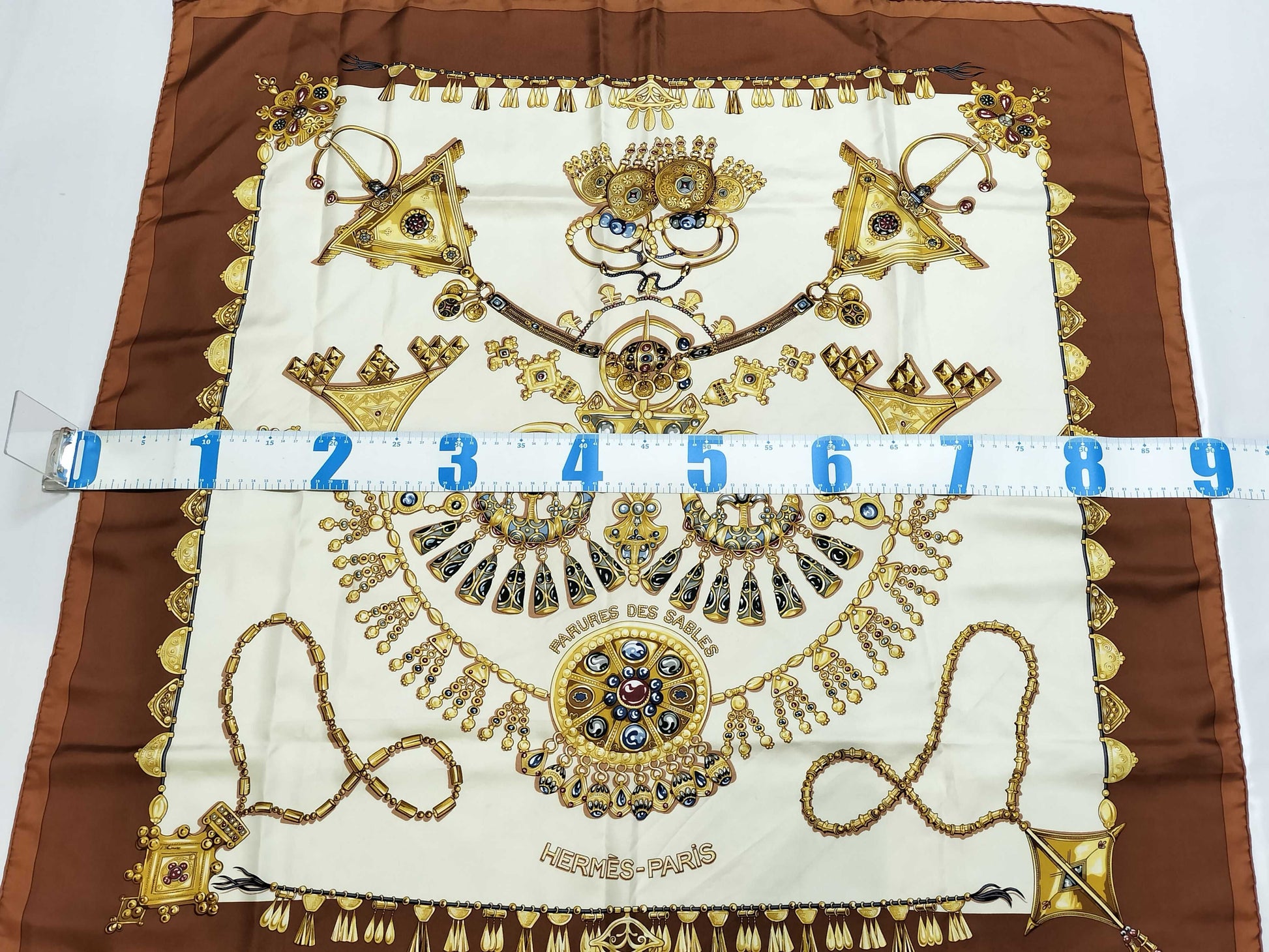 HERMES Carre HERMES Carre 90 Scarf Silk Scarf