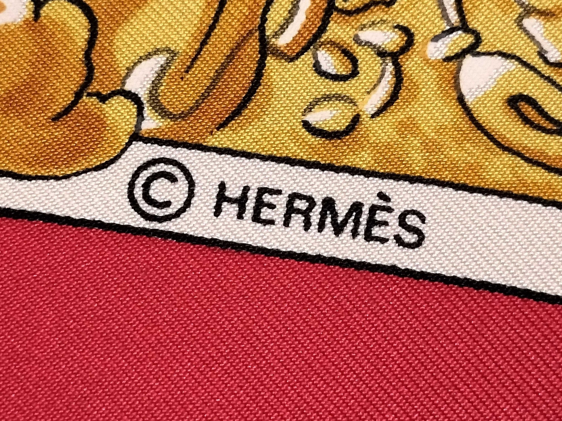 HERMES Carre HERMES Carre 90 Scarf Silk Scarf