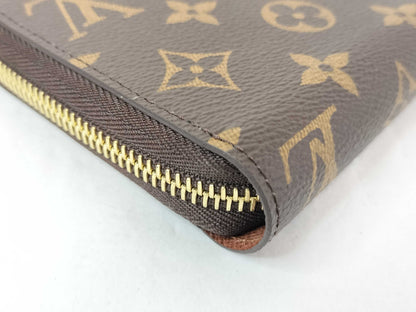 LOUIS VUITTON Monogram Zippy Wallet, Long Wallet with Round Zip, RFID Verified, Unused