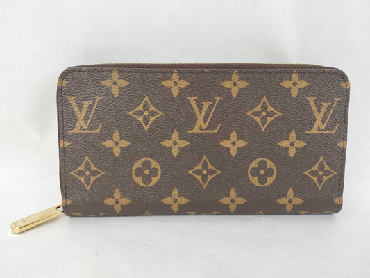 LOUIS VUITTON Monogram Zippy Wallet, Long Wallet with Round Zip, RFID Verified, Unused