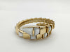BVLGARI Serpenti Viper L Shell Yellow Gold Au750 58.5g Bracelet/Bangle 