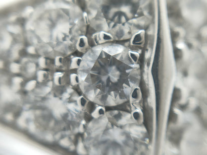 BVLGARI Serpenti Viper S Full Diamond WG Au750 9.2g Ring 