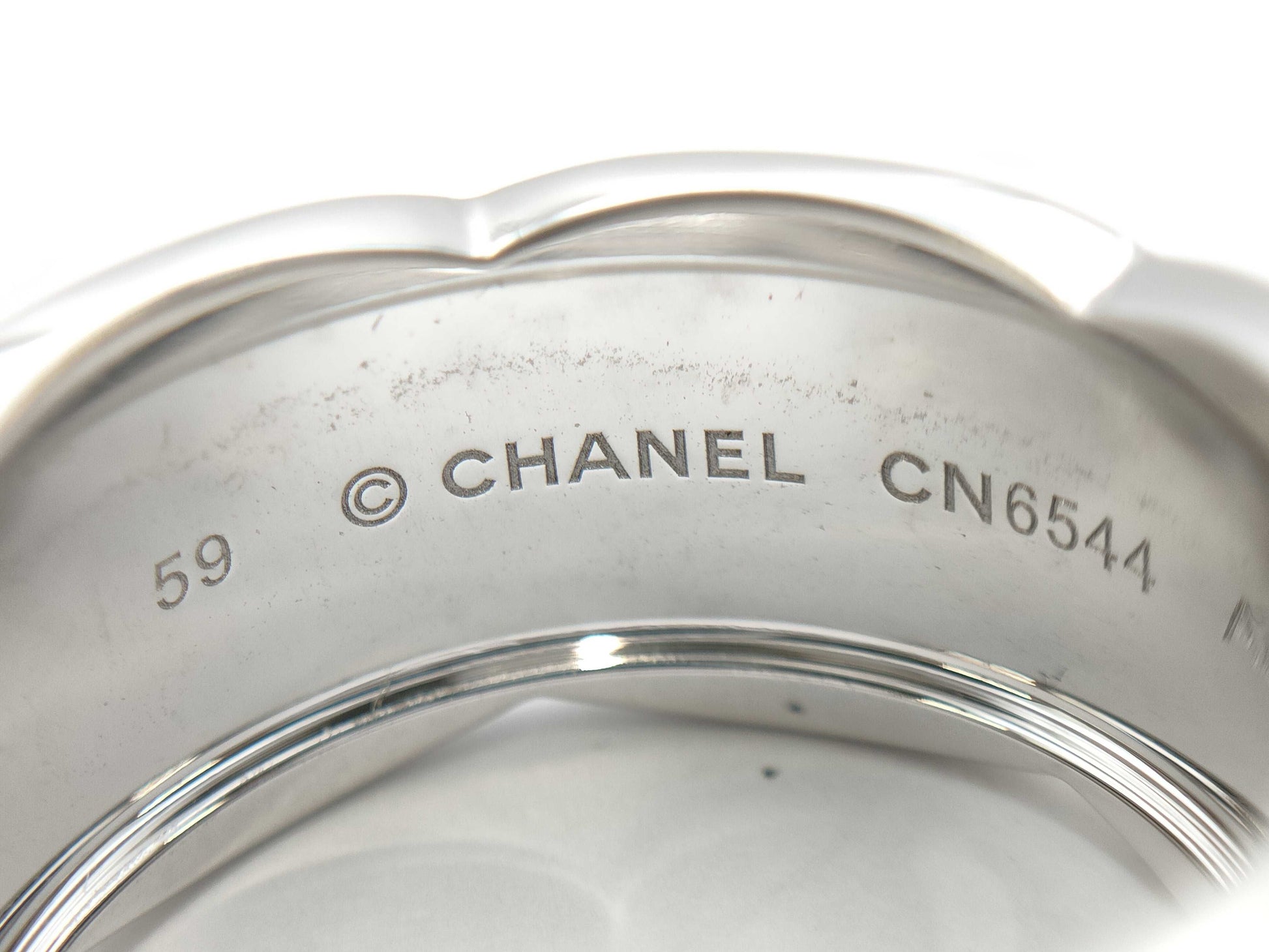 CHANEL Coco Crush #59 Diamond WG Au750 19.2g Ring 