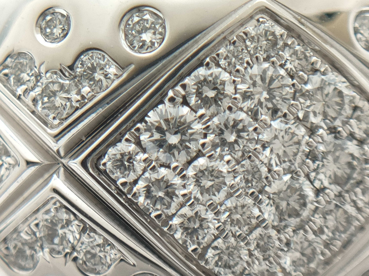 CHANEL Coco Crush #59 Diamond WG Au750 19.2g Ring 