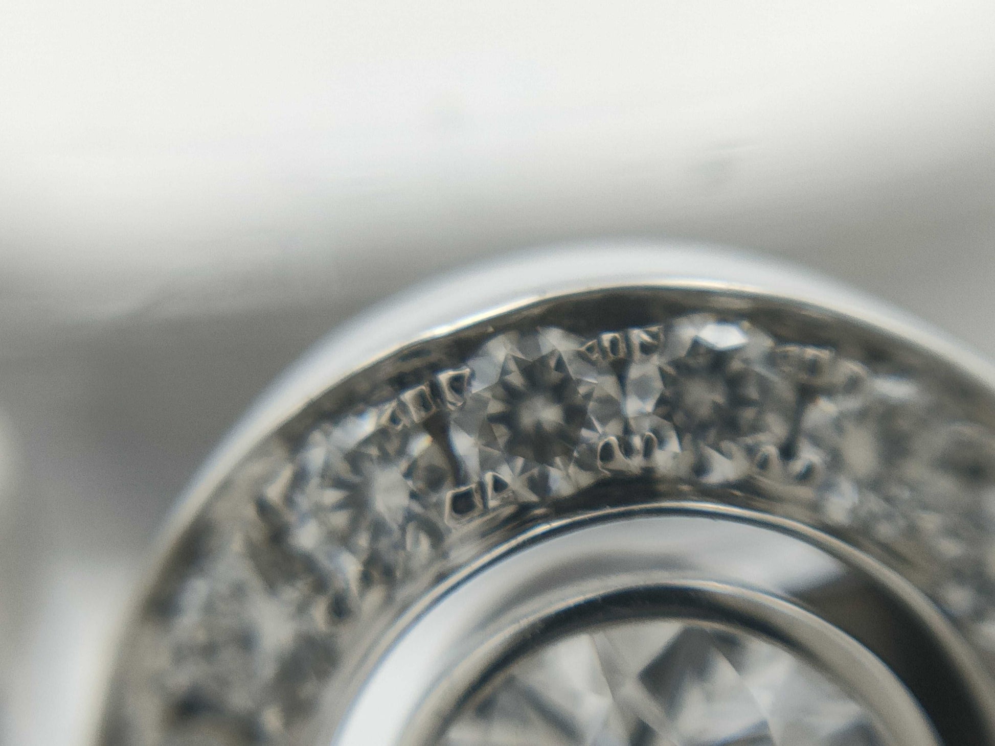 CHANEL Eternal N5 #58 Diamond WG Au750 7.2g Ring 