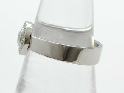 CHANEL Eternal N5 #58 Diamond WG Au750 7.2g Ring 