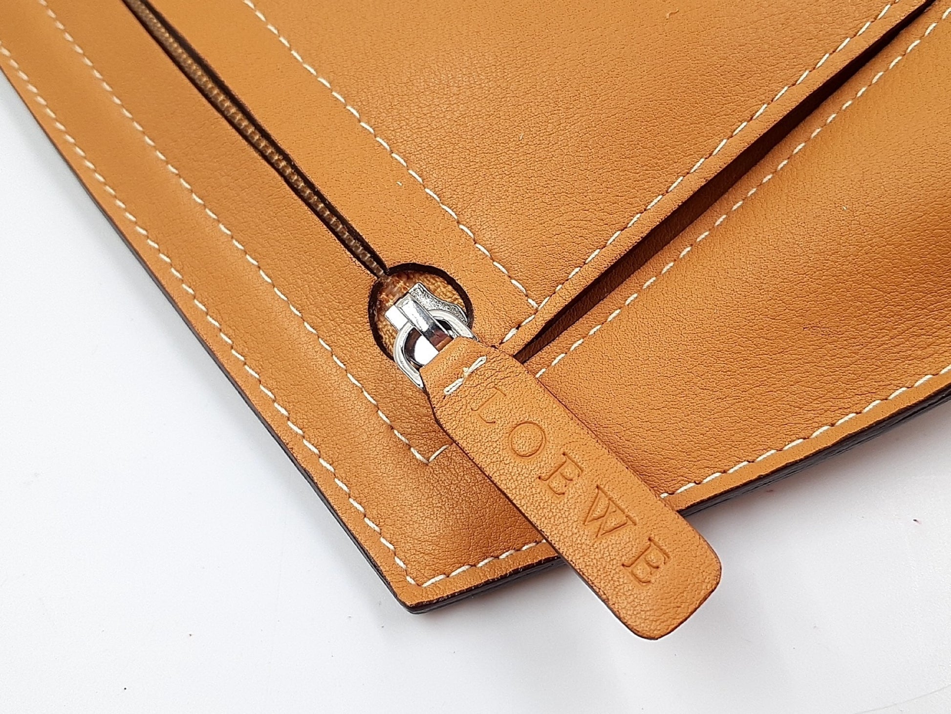 LOEWE Calf Leather Mirrored Pouch
