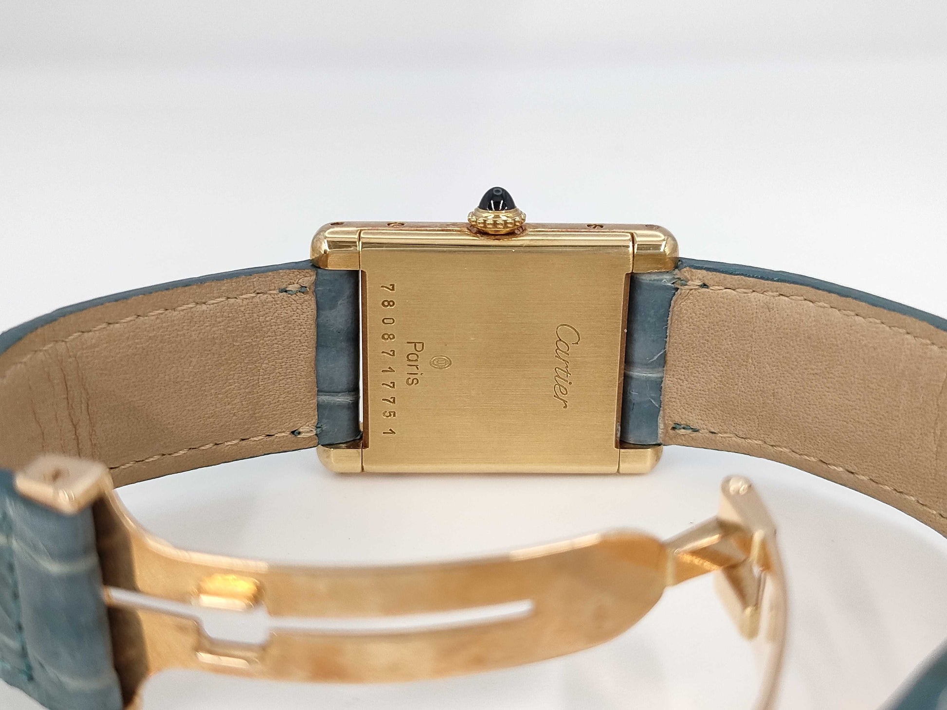 Cartier Tank Louis 7808717751 Quartz K18 Women's Watch