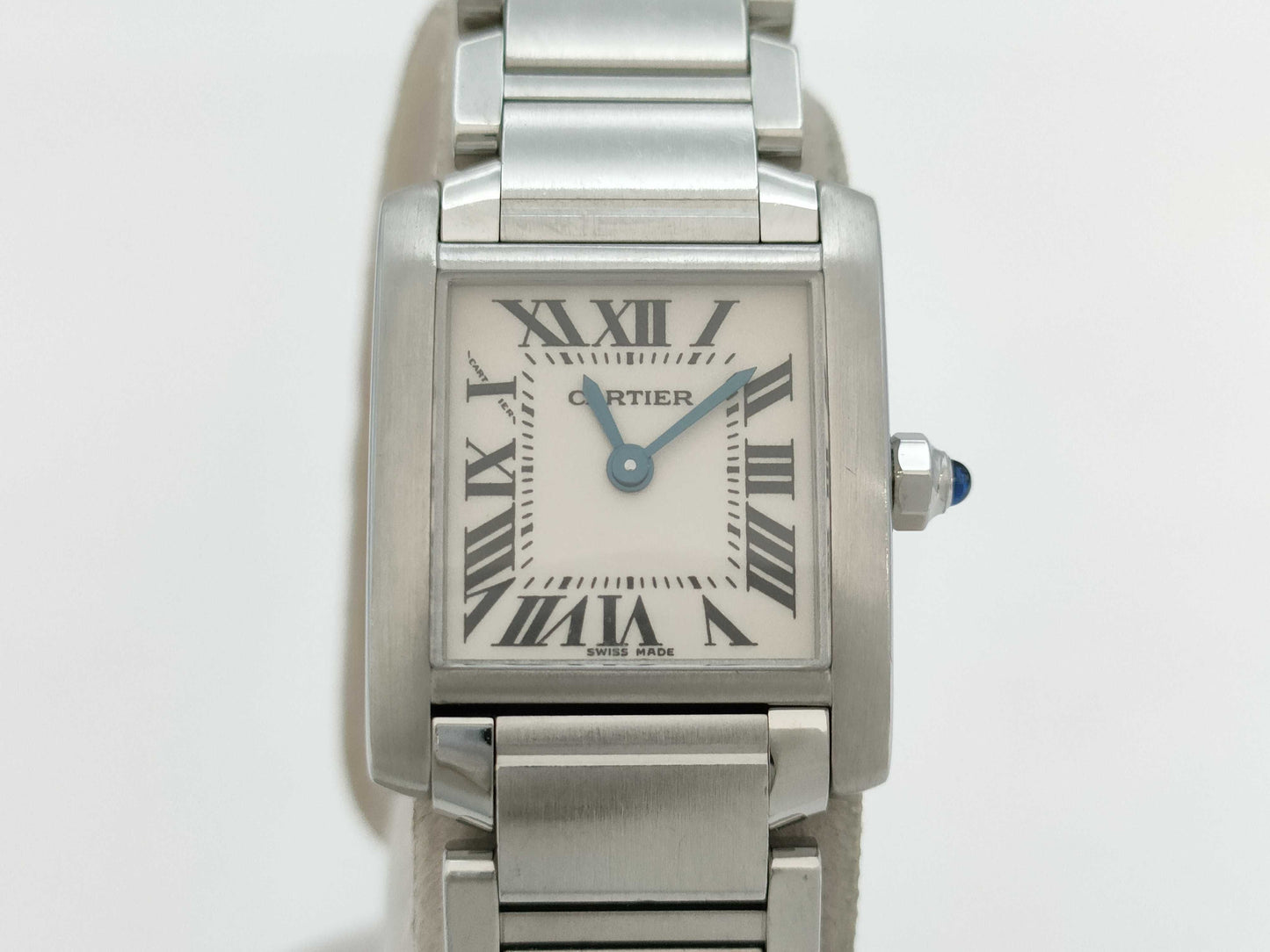 Cartier Tank Française SM W51008Q3 2384 BB136182 Quartz Women's Watch