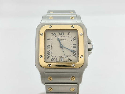 Cartier Santos Galbe LM W20011C4 187901 13593 Quartz Women's Watch