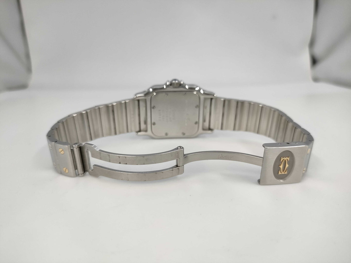 Cartier Santos Galbe LM W20011C4 187901 13593 Quartz Women's Watch