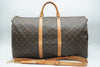 LOUIS VUITTON Monogram Keepall Bandouliere 55 M41414 Shoulder Strap Boston Bag