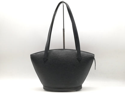 LOUIS VUITTON Epi Saint-Jacques Poignier Long Shoulder Bag M52332 Noir