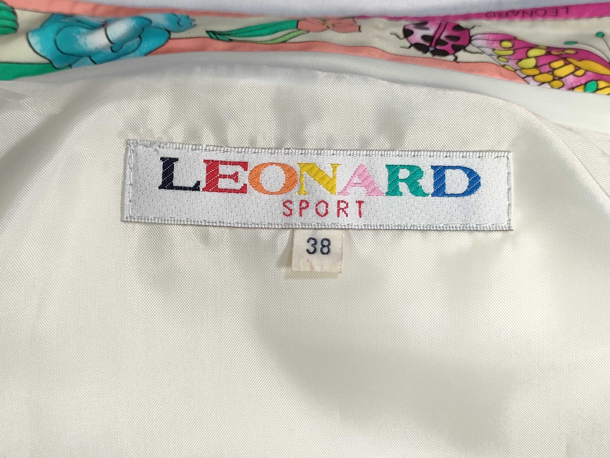 LEONARD Jacket, Off-White, Size 38