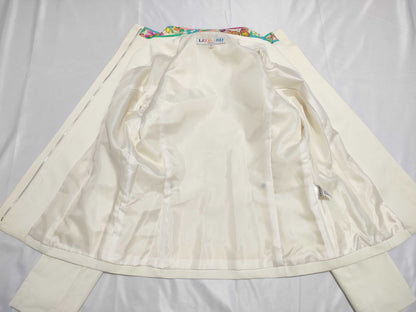LEONARD Jacket, Off-White, Size 38
