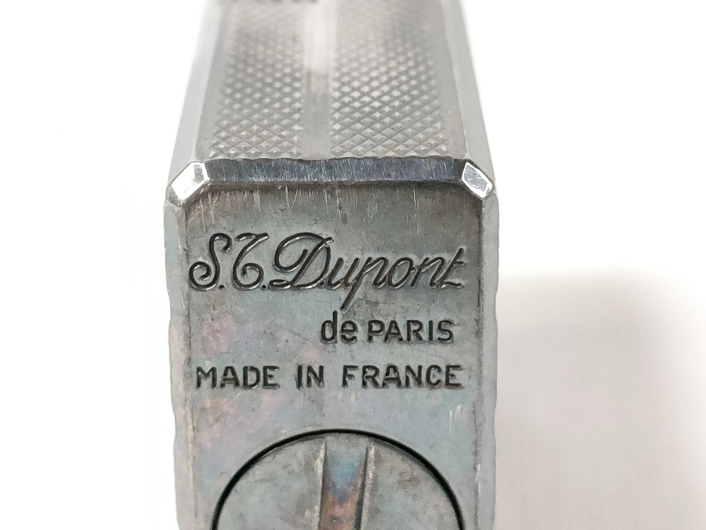 S.T. Dupont Lighter Silver Chrome Plated 18105 Lighter
